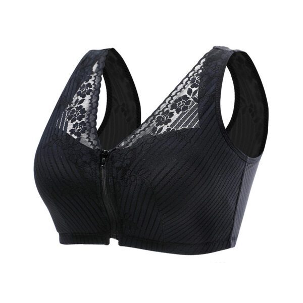 Front Zipper Wirefree Bra