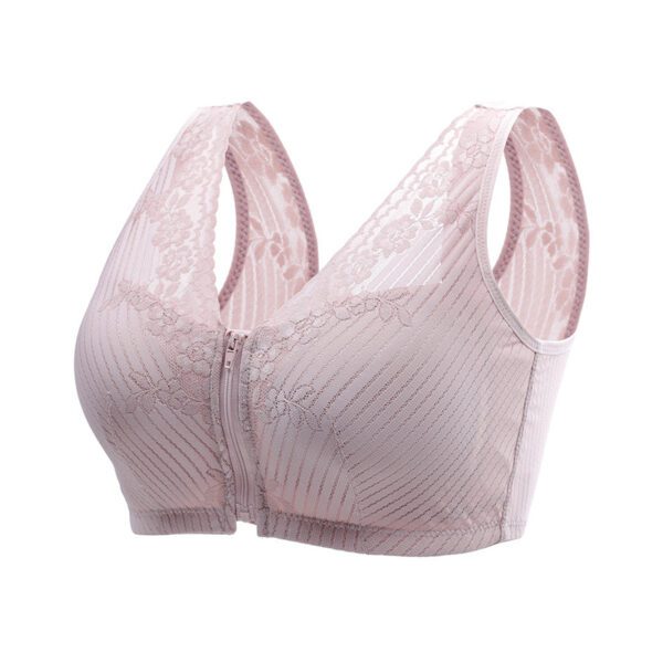 Front Zipper Wirefree Bra