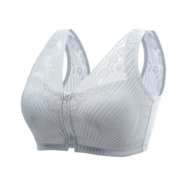 Front Zipper Wirefree Bra