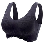 Push Up Latex Pad Lace Bra