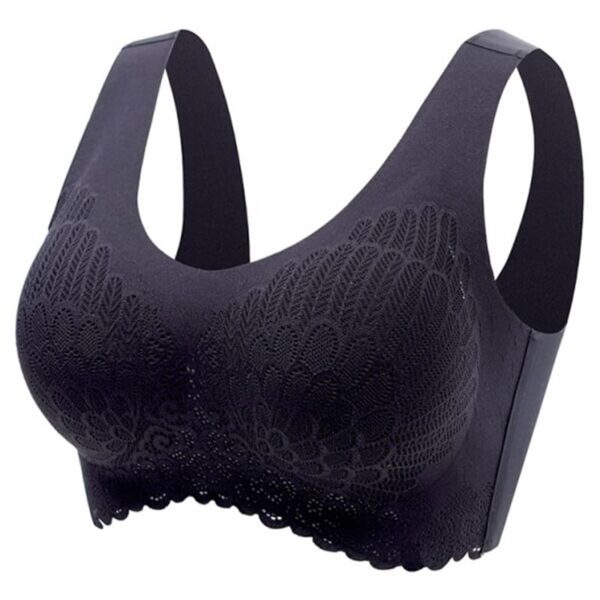 Push Up Latex Pad Lace Bra