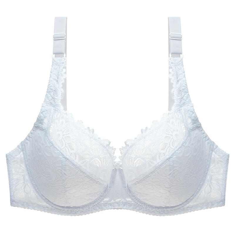 Plus Size Lace Push Up Bra