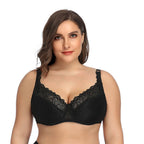Plus Size Lace Push Up Bra