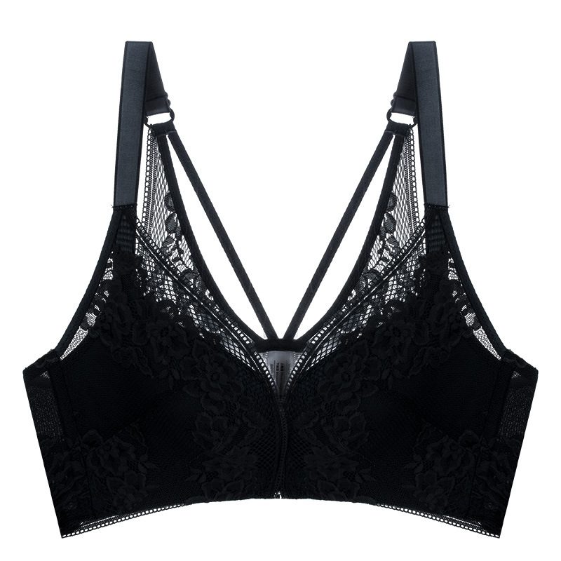 Front Buckle Wireless Thin Sexy Bra