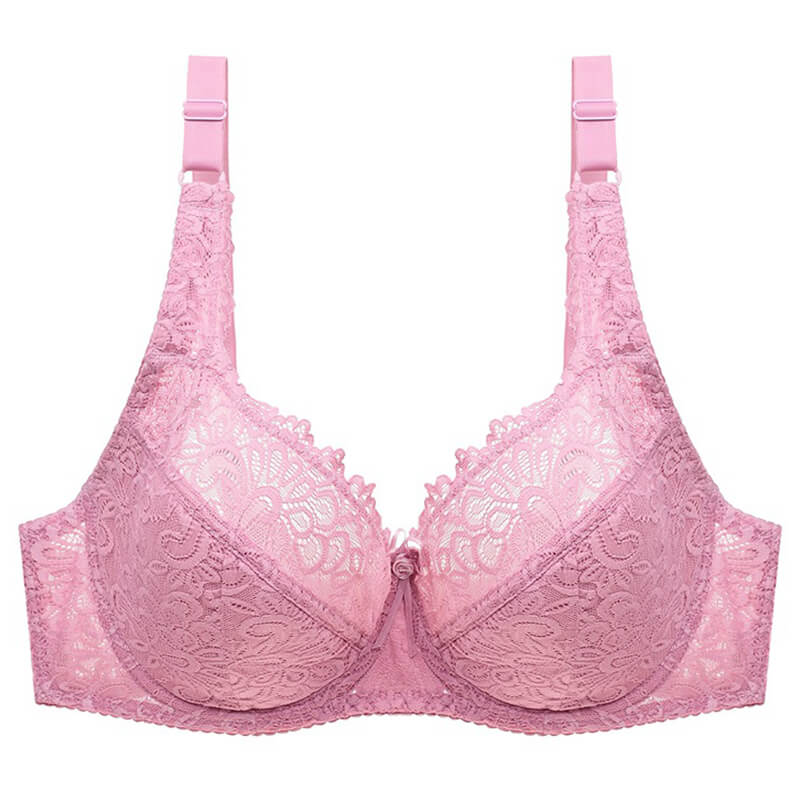 Plus Size Lace Push Up Bra