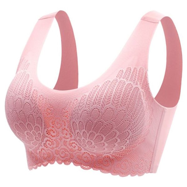 Push Up Latex Pad Lace Bra