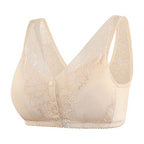 Lace Front Button Bras
