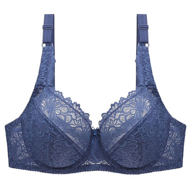 Plus Size Lace Push Up Bra