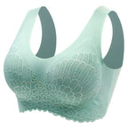 Push Up Latex Pad Lace Bra