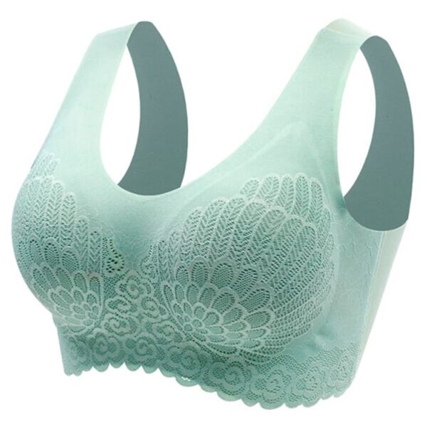 Push Up Latex Pad Lace Bra