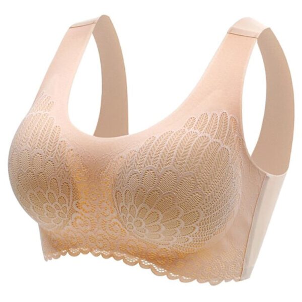 Push Up Latex Pad Lace Bra